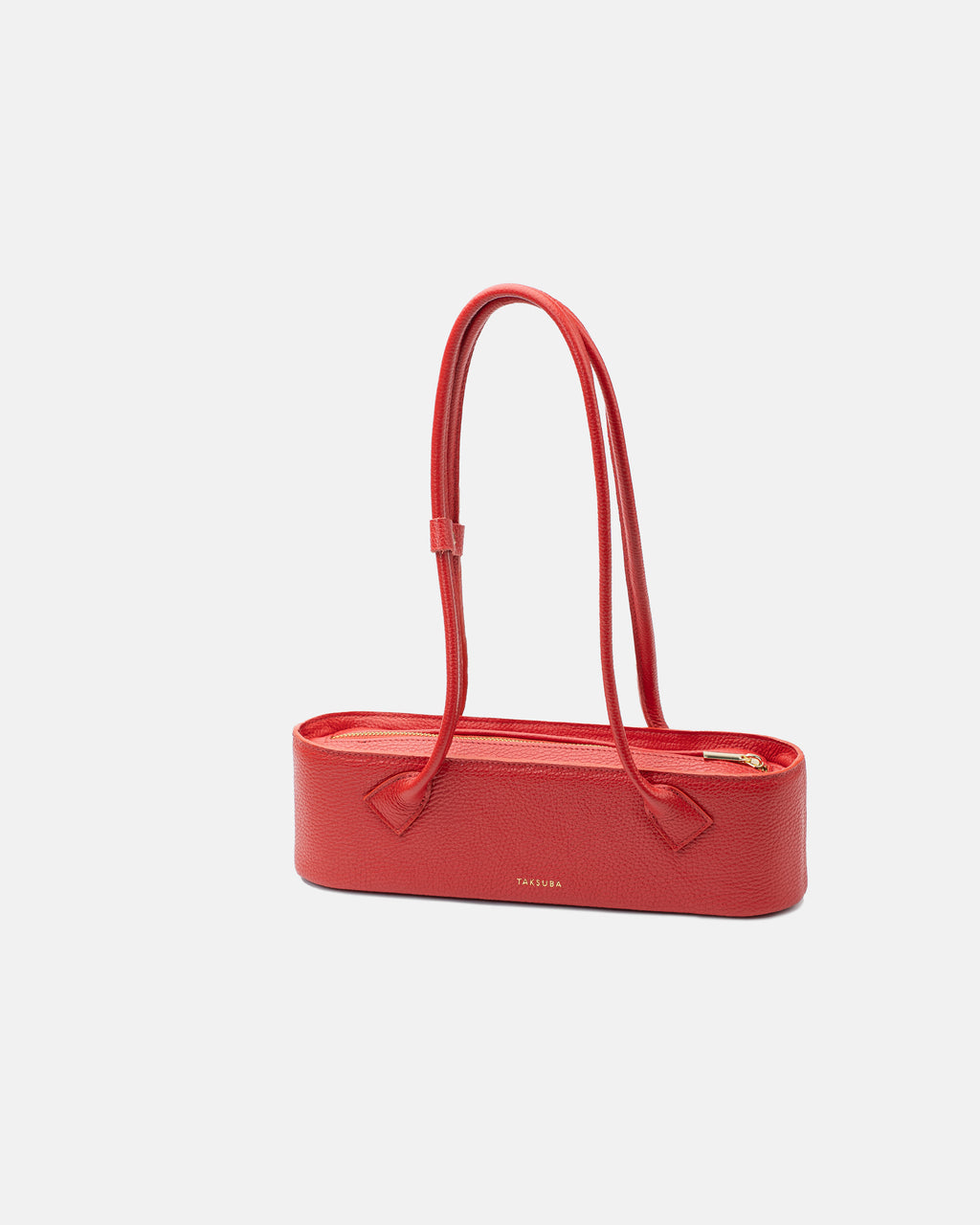 TAKSUBA Teckelete Mini shoulder handbag in red leather