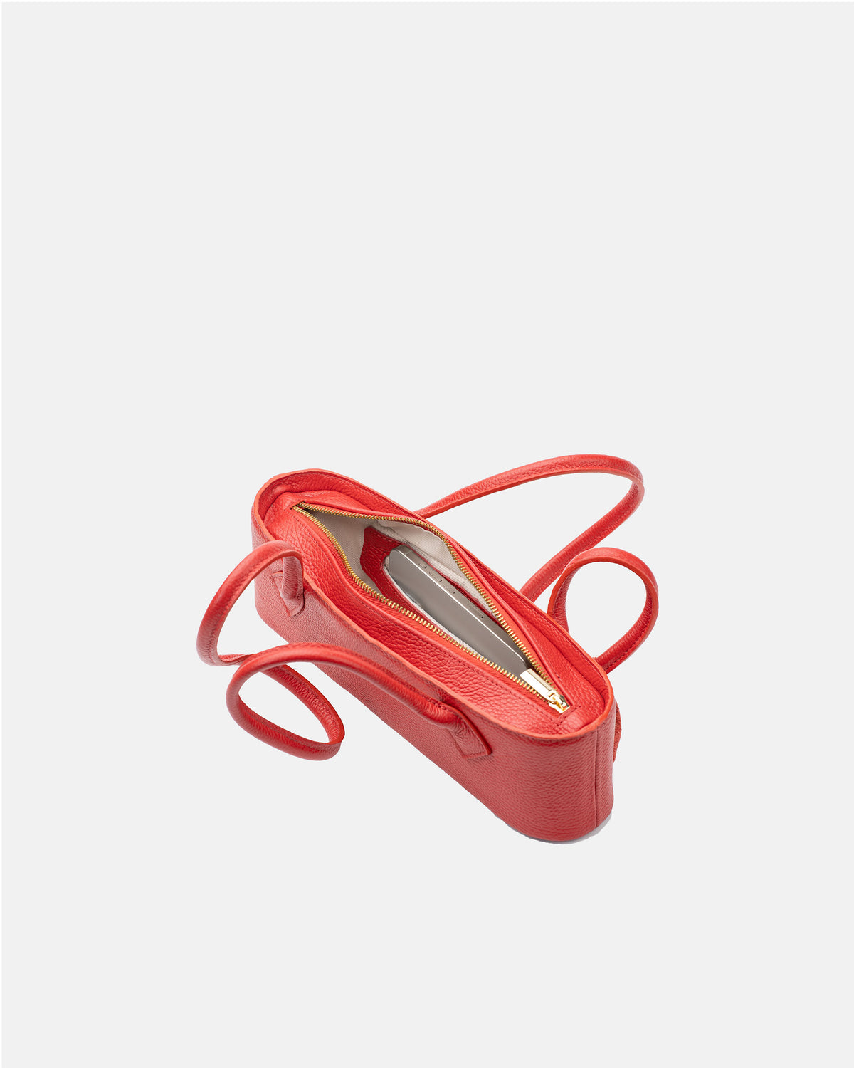 Bolso de piel Teckelete (rojo)