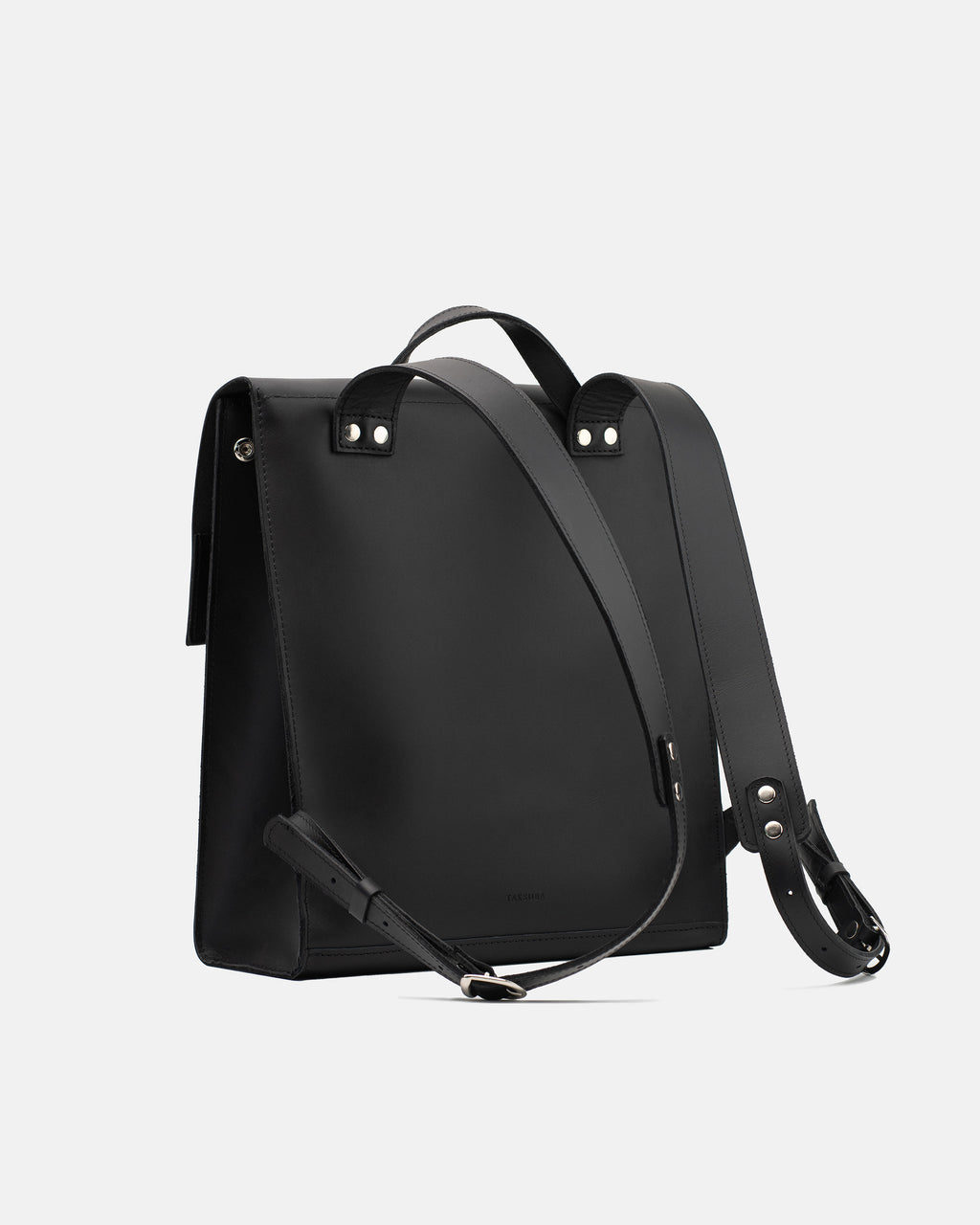 Black leather backpack Fi by TAKSUBA, alternate product view