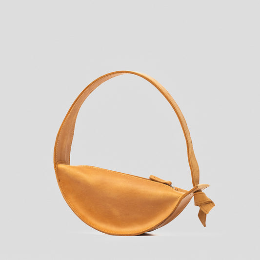 torebka pomarańczowa-skórzana